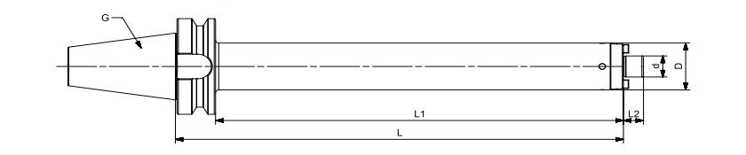 댐핑 페이스 밀 홀더의 사양