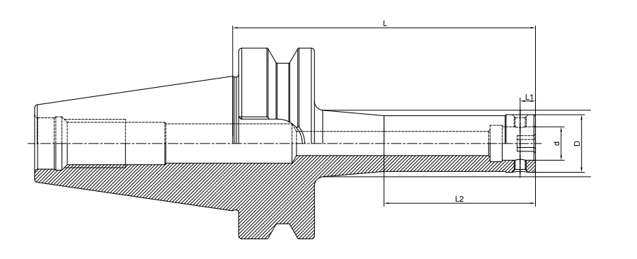 JIS B 6339 보링 도구 홀더의 사양
