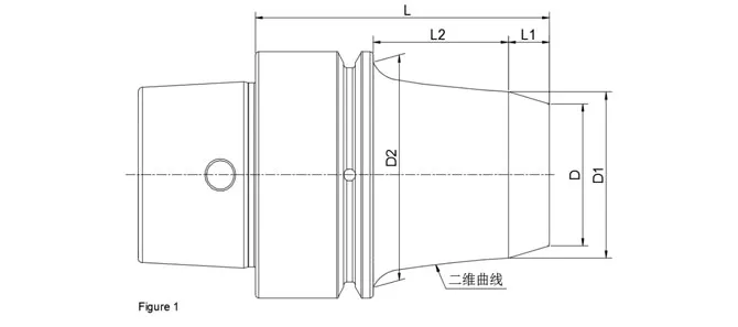 2피스 HSK-E 슬림 수축형 척 사양