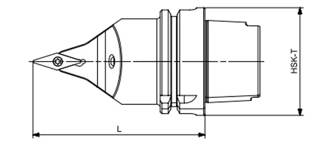 HSK-T 선삭 공구 SVVBN | SVVCN 72.5°/35°/72.5° 사양